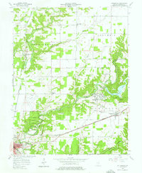 Download a high-resolution, GPS-compatible USGS topo map for Butlerville, IN (1976 edition)