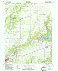 Download a high-resolution, GPS-compatible USGS topo map for Butlerville, IN (1994 edition)