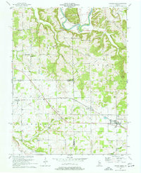 Download a high-resolution, GPS-compatible USGS topo map for Campbellsburg, IN (1972 edition)