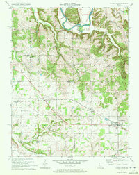 Download a high-resolution, GPS-compatible USGS topo map for Campbellsburg, IN (1977 edition)
