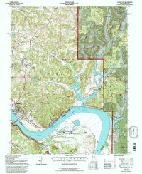 Download a high-resolution, GPS-compatible USGS topo map for Cannelton, IN (1996 edition)