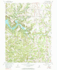Download a high-resolution, GPS-compatible USGS topo map for Cataract, IN (1985 edition)