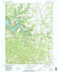 Download a high-resolution, GPS-compatible USGS topo map for Cataract, IN (1987 edition)