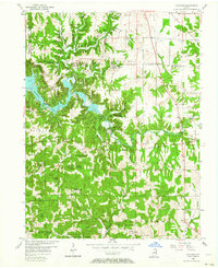 Download a high-resolution, GPS-compatible USGS topo map for Cataract, IN (1972 edition)