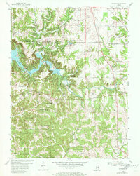 Download a high-resolution, GPS-compatible USGS topo map for Cataract, IN (1957 edition)