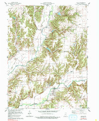 Download a high-resolution, GPS-compatible USGS topo map for Catlin, IN (1990 edition)