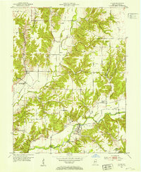 Download a high-resolution, GPS-compatible USGS topo map for Catlin, IN (1973 edition)