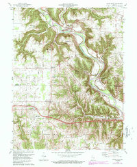 Download a high-resolution, GPS-compatible USGS topo map for Cedar Grove, IN (1988 edition)