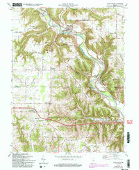Download a high-resolution, GPS-compatible USGS topo map for Cedar Grove, IN (1994 edition)