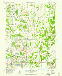 Download a high-resolution, GPS-compatible USGS topo map for Center Point, IN (1958 edition)