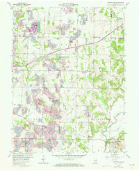 Download a high-resolution, GPS-compatible USGS topo map for Center Point, IN (1973 edition)