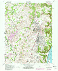 Download a high-resolution, GPS-compatible USGS topo map for Charlestown, IN (1981 edition)