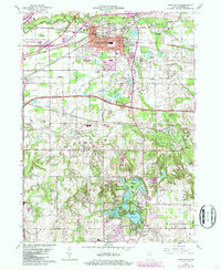 preview thumbnail of historical topo map of Chesterton, IN in 1962