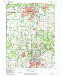Download a high-resolution, GPS-compatible USGS topo map for Chesterton, IN (1992 edition)