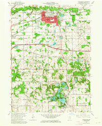Download a high-resolution, GPS-compatible USGS topo map for Chesterton, IN (1969 edition)