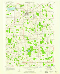 Download a high-resolution, GPS-compatible USGS topo map for Churubusco, IN (1959 edition)