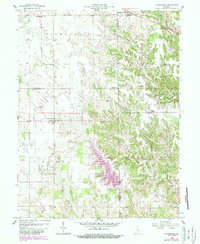 Download a high-resolution, GPS-compatible USGS topo map for Clarksburg, IN (1988 edition)
