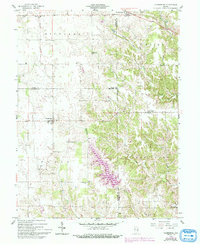 Download a high-resolution, GPS-compatible USGS topo map for Clarksburg, IN (1993 edition)