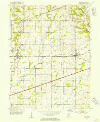 1953 Map of Clayton, 1954 Print