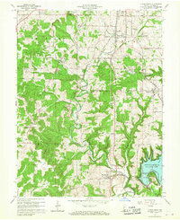 Download a high-resolution, GPS-compatible USGS topo map for Clear Creek, IN (1971 edition)