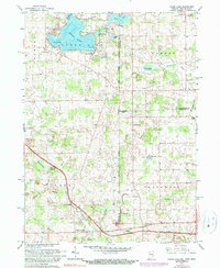 preview thumbnail of historical topo map of Clear Lake, IN in 1961