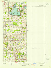 1940 Map of Clear Lake