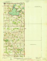 1939 Map of Clear Lake