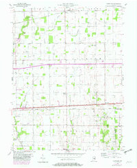 preview thumbnail of historical topo map of Hancock County, IN in 1956