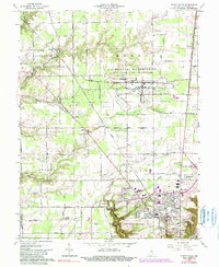 Download a high-resolution, GPS-compatible USGS topo map for Clifty Falls, IN (1990 edition)