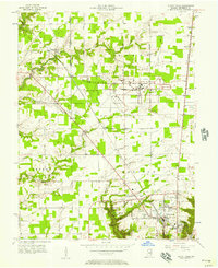 Download a high-resolution, GPS-compatible USGS topo map for Clifty Falls, IN (1957 edition)