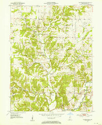 1951 Map of Clinton Falls, 1953 Print