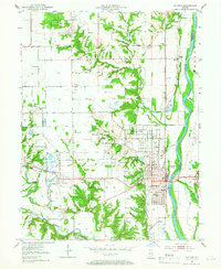 Download a high-resolution, GPS-compatible USGS topo map for Clinton, IN (1966 edition)