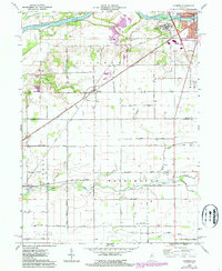 Download a high-resolution, GPS-compatible USGS topo map for Clymers, IN (1987 edition)