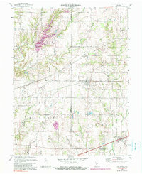 Download a high-resolution, GPS-compatible USGS topo map for Coatesville, IN (1983 edition)