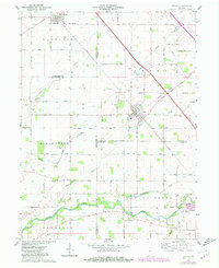 Download a high-resolution, GPS-compatible USGS topo map for Colfax, IN (1980 edition)
