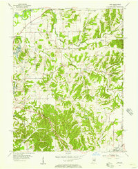 Download a high-resolution, GPS-compatible USGS topo map for Cope, IN (1957 edition)