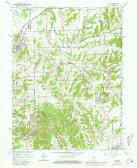 Download a high-resolution, GPS-compatible USGS topo map for Cope, IN (1981 edition)