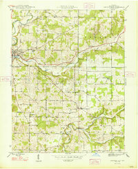 Download a high-resolution, GPS-compatible USGS topo map for Corydon East, IN (1948 edition)