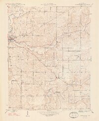 preview thumbnail of historical topo map of Harrison County, IN in 1948