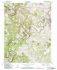 Download a high-resolution, GPS-compatible USGS topo map for Corydon West, IN (1994 edition)