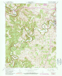 Download a high-resolution, GPS-compatible USGS topo map for Corydon West, IN (1983 edition)