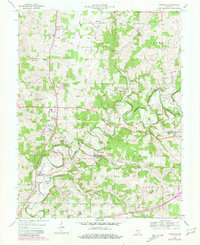 Download a high-resolution, GPS-compatible USGS topo map for Crandall, IN (1981 edition)
