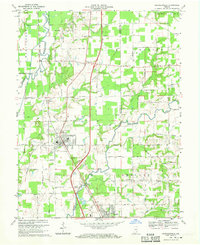 Download a high-resolution, GPS-compatible USGS topo map for Crothersville, IN (1970 edition)