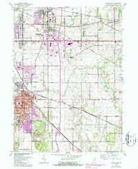 Download a high-resolution, GPS-compatible USGS topo map for Crown Point, IN (1987 edition)