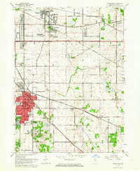 Download a high-resolution, GPS-compatible USGS topo map for Crown Point, IN (1976 edition)