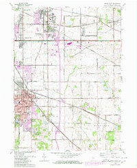 Download a high-resolution, GPS-compatible USGS topo map for Crown Point, IN (1980 edition)