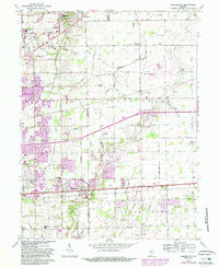 Download a high-resolution, GPS-compatible USGS topo map for Cumberland, IN (1988 edition)
