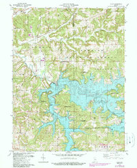 Download a high-resolution, GPS-compatible USGS topo map for Cuzco, IN (1989 edition)