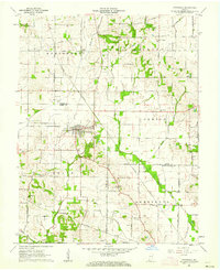 Download a high-resolution, GPS-compatible USGS topo map for Cynthiana, IN (1962 edition)
