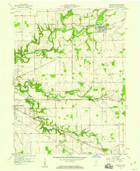 Download a high-resolution, GPS-compatible USGS topo map for Darlington, IN (1959 edition)